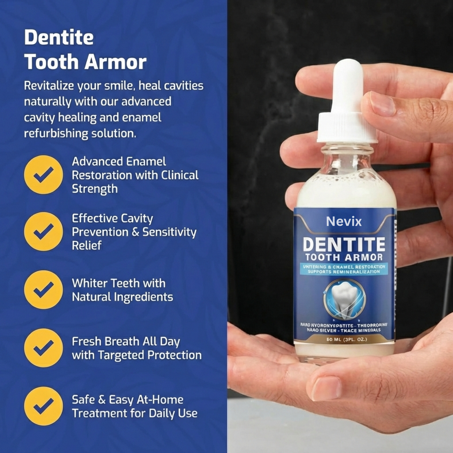 Nevix Dentite Tooth Armor Drops