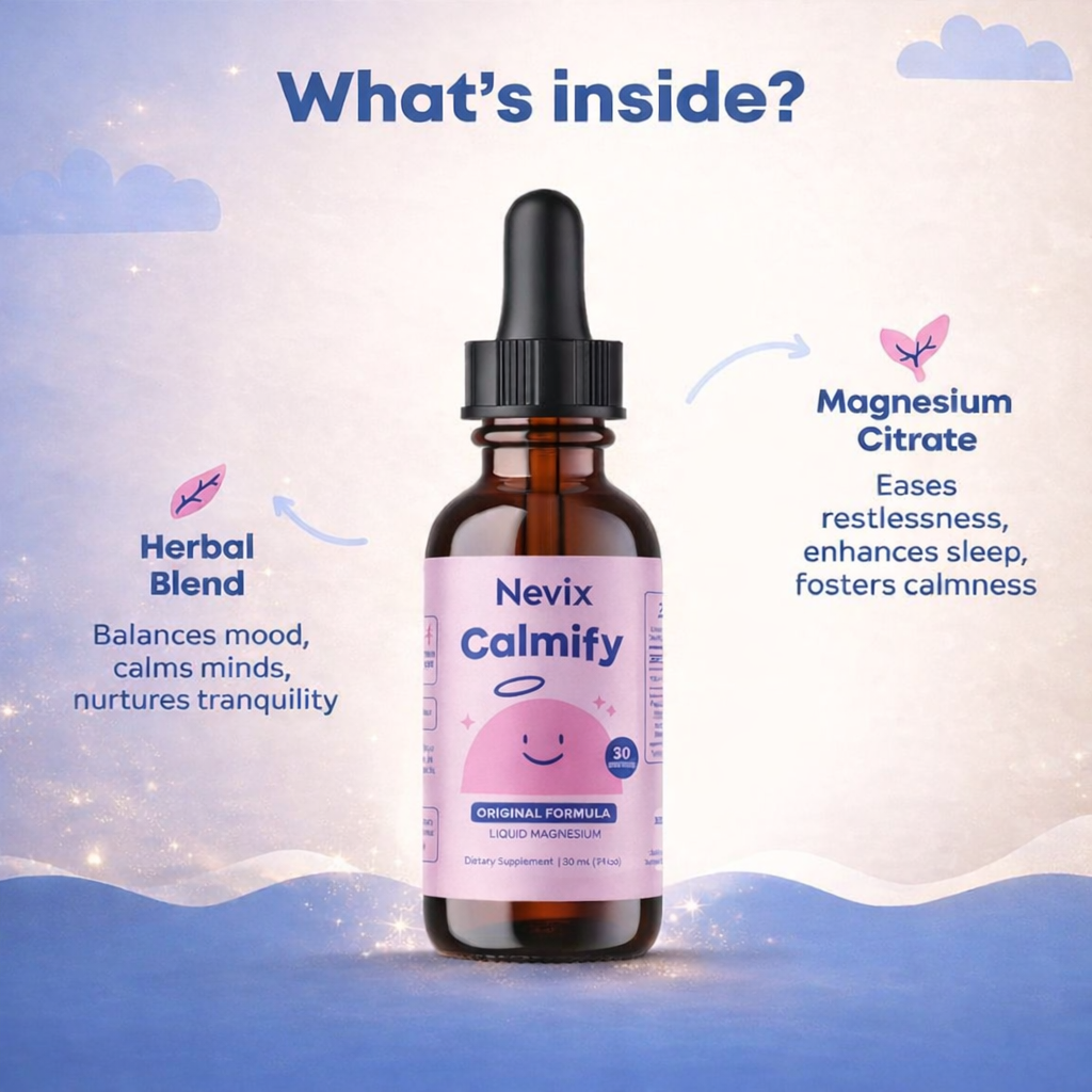 Liquid Magnesium Citrate for Kids - Gentle Calming Support