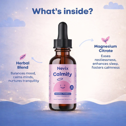 Liquid Magnesium Citrate for Kids - Gentle Calming Support