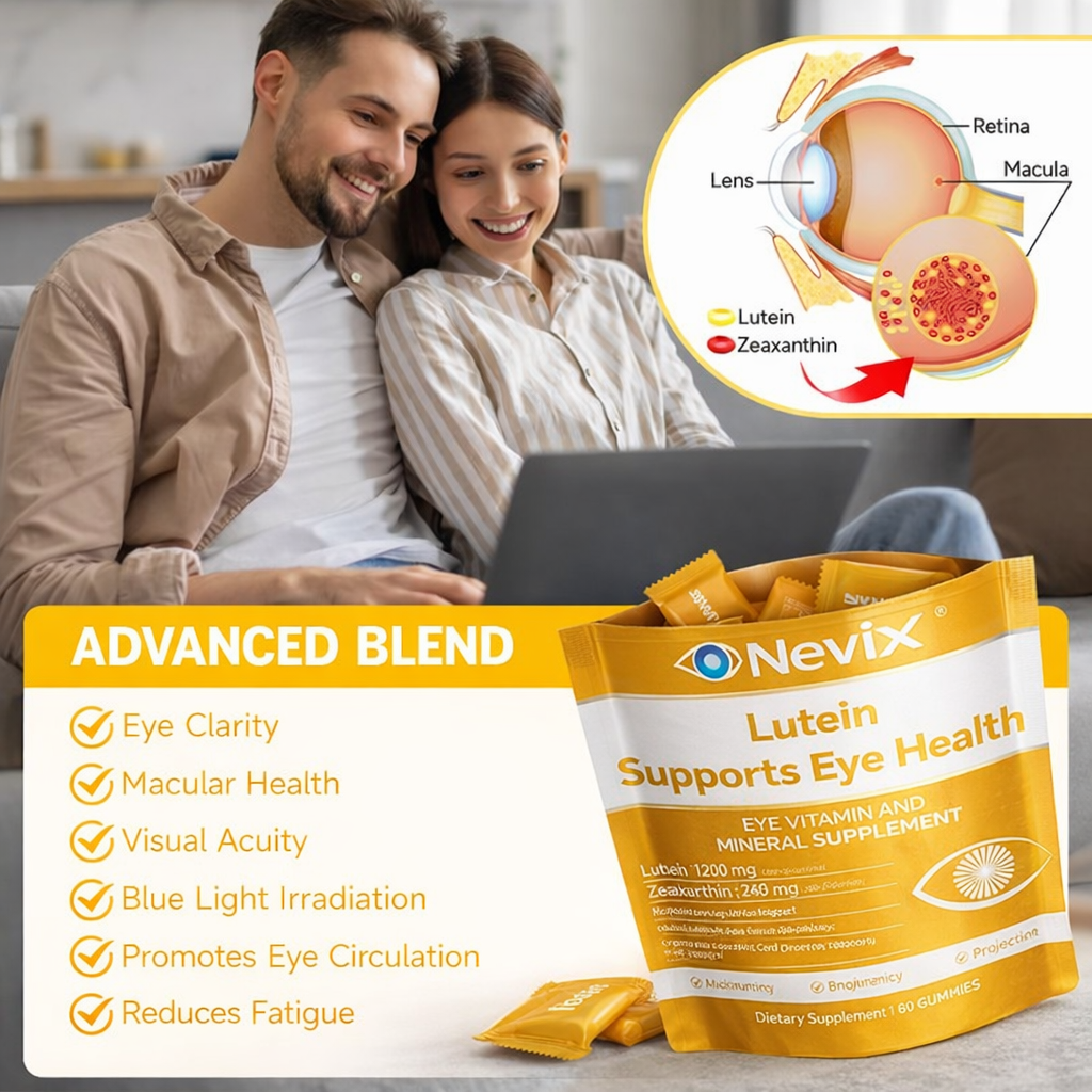 Lutein & Zeaxanthin Gummies - Daily Eye Support