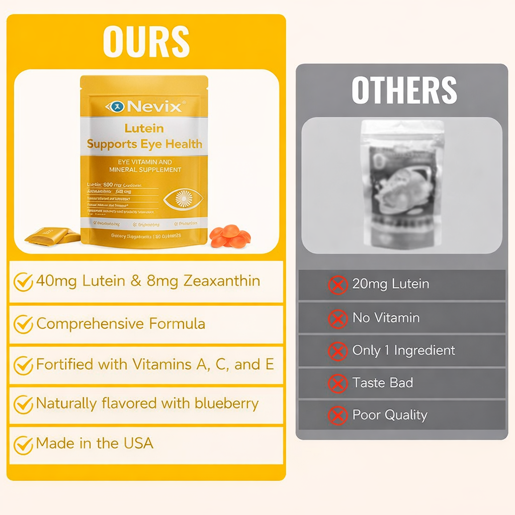 Lutein & Zeaxanthin Gummies - Daily Eye Support